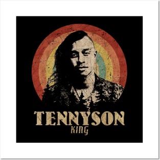 Retro Sunset Tennyson King Posters and Art